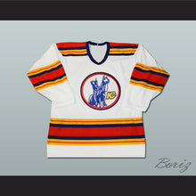 Load image into Gallery viewer, John Wright 7 Kansas City Scouts White Hockey Jersey