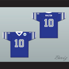 Load image into Gallery viewer, 1975 WFL Johnnie Walton 10 San Antonio Wings Road Football Jersey with Patch