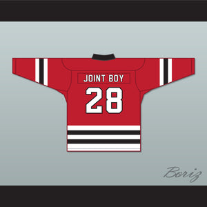 Joint Boy 28 Letterkenny Irish Red Hockey Jersey