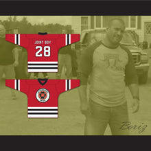 Load image into Gallery viewer, Joint Boy 28 Letterkenny Irish Red Hockey Jersey