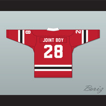 Load image into Gallery viewer, Joint Boy 28 Letterkenny Irish Red Alternate Hockey Jersey