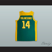 Load image into Gallery viewer, Jonas Valanciunas 14 Lithuania Lietuva Green Basketball Jersey