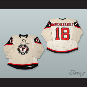 Jonathan Audy Marchessault 18 Quebec Remparts Home Hockey Jersey