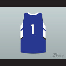 Load image into Gallery viewer, Player 1 IMG Academy Blue Basketball Jersey