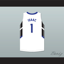 Load image into Gallery viewer, Jonathan Isaac 1 IMG Academy White Basketball Jersey