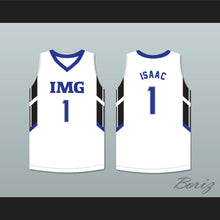 Load image into Gallery viewer, Jonathan Isaac 1 IMG Academy White Basketball Jersey