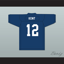 Load image into Gallery viewer, Jonathan Kent 12 Smallville Crows High School Navy Blue Football Jersey 2