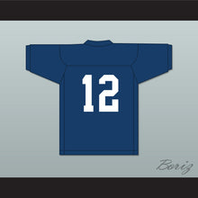 Load image into Gallery viewer, Jonathan Kent 12 Smallville Crows High School Navy Blue Football Jersey 1