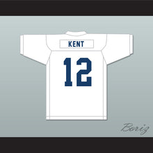 Load image into Gallery viewer, Jonathan Kent 12 Smallville Crows High School White Football Jersey 2