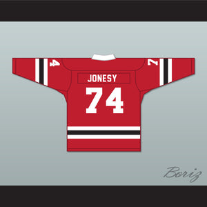 Jonesy 74 Letterkenny Irish Red Alternate Hockey Jersey