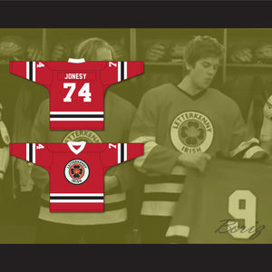 Jonesy 74 Letterkenny Irish Red Alternate Hockey Jersey