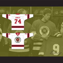 Load image into Gallery viewer, Jonesy 74 Letterkenny Irish White Alternate Hockey Jersey