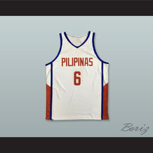 Load image into Gallery viewer, Jordan Clarkson 6 Philippines White Basketball Jersey