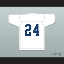 Load image into Gallery viewer, Jordan Kent 24 Smallville Crows High School White Football Jersey 1