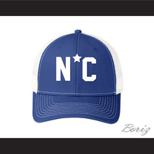 Load image into Gallery viewer, Michael Jordan North Carolina Little League Blue with White Mesh Baseball Hat