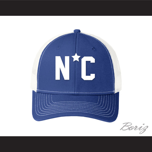 Michael Jordan North Carolina Little League Blue with White Mesh Baseball Hat