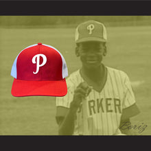 Load image into Gallery viewer, Michael Jordan Parkers Little League Red with White Mesh Baseball Hat