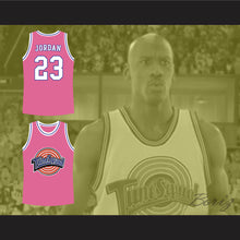 Load image into Gallery viewer, Michael Jordan 23 Tune Squad Pink Basketball Jersey