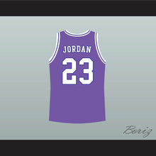Load image into Gallery viewer, Michael Jordan 23 Tune Squad Purple Basketball Jersey