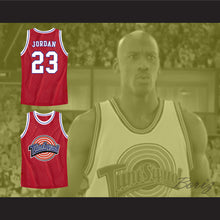 Load image into Gallery viewer, Michael Jordan 23 Tune Squad Red Basketball Jersey
