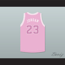 Load image into Gallery viewer, Michael Jordan 23 Paris Saint-Germain F.C. Pink Basketball Jersey with Patch
