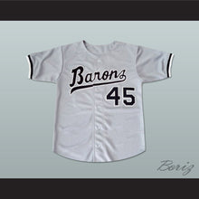Load image into Gallery viewer, Michael Jordan 45 Birmingham Barons Gray Baseball Jersey