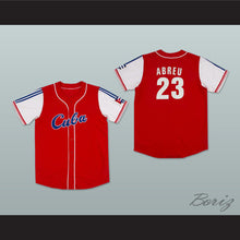 Load image into Gallery viewer, Jose Abreu 23 Cuba Red Baseball Jersey