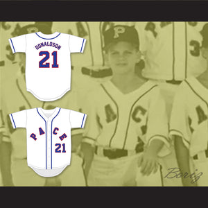 Josh Donaldson 21 Pace Athletic and Recreation Association White Baseball Jersey 2