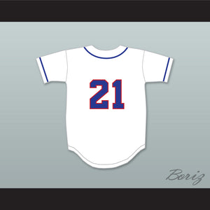 Josh Donaldson 21 Pace Athletic and Recreation Association White Baseball Jersey 1