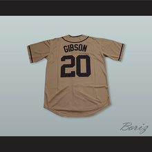 Load image into Gallery viewer, Josh Gibson 20 Homestead Grays Negro League Tan Baseball Jersey