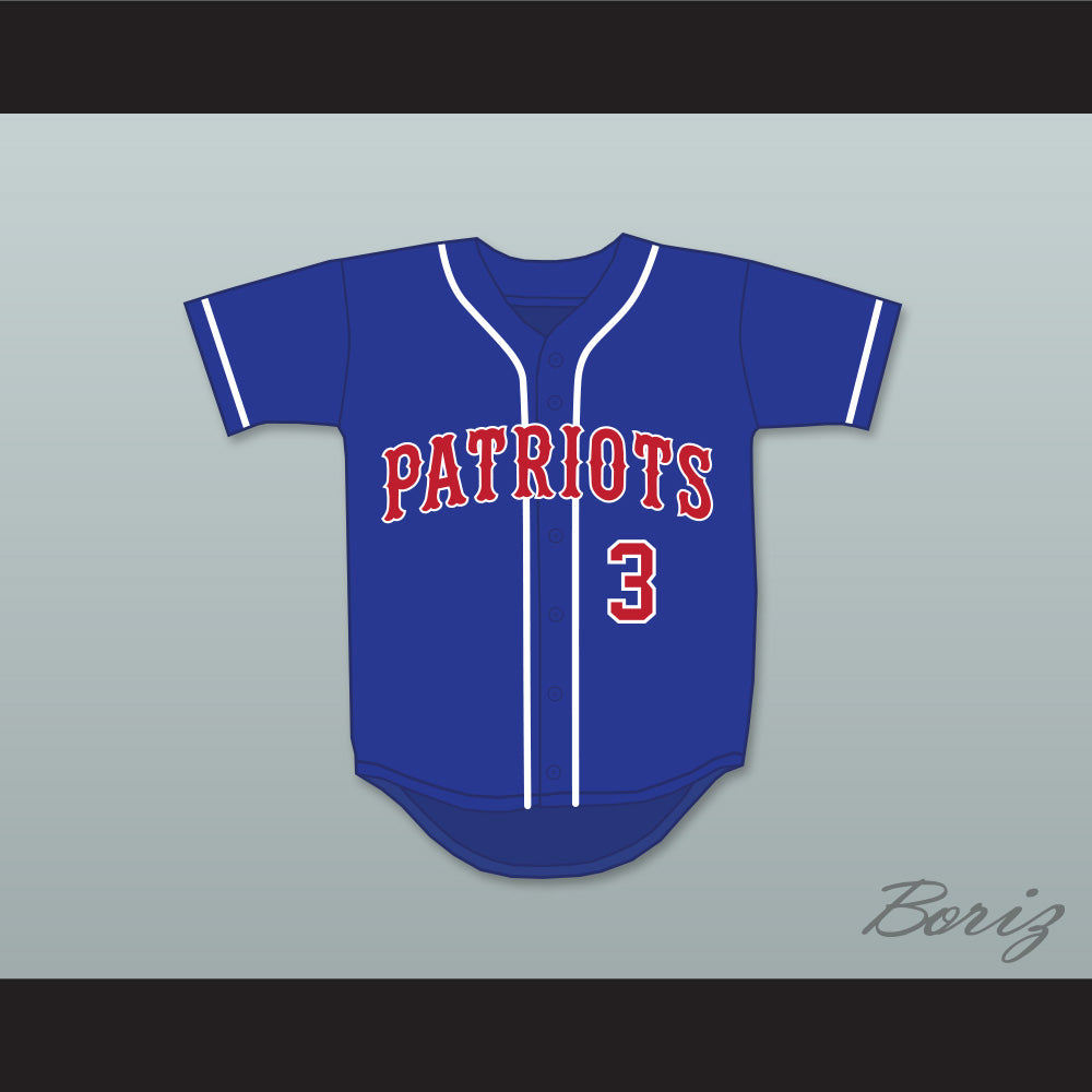 Josh Hader 3 Old Mill High School Patriots Blue Baseball Jersey 1