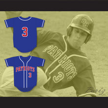 Load image into Gallery viewer, Josh Hader 3 Old Mill High School Patriots Blue Baseball Jersey 1