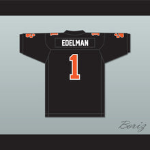 Load image into Gallery viewer, Julian Edelman 1 Woodside High School Black Football Jersey
