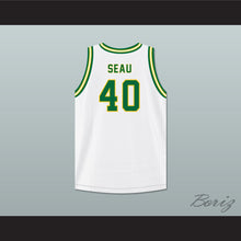 Load image into Gallery viewer, Junior Seau 40 Oceanside High School Pirates White Basketball Jersey