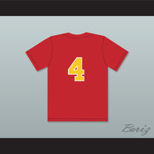 Load image into Gallery viewer, Justin Verlander 4 Goochland High School Bulldogs Red Baseball Jersey 1