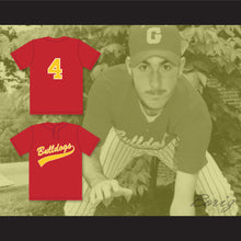 Load image into Gallery viewer, Justin Verlander 4 Goochland High School Bulldogs Red Baseball Jersey 1
