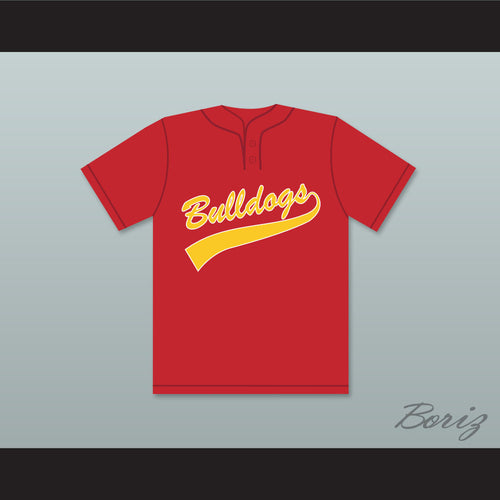 Justin Verlander 4 Goochland High School Bulldogs Red Baseball Jersey 3