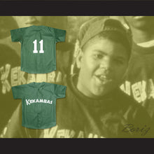 Load image into Gallery viewer, Jefferson Albert Tibbs 11 Kekambas Baseball Jersey Hardball Dark Green 1