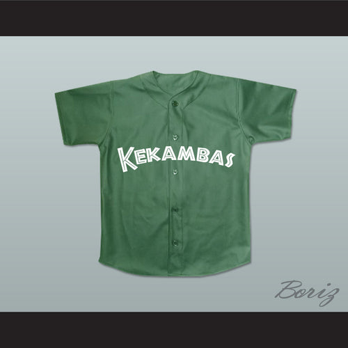 Jarius 'G-Baby' Evans 1 Kekambas Baseball Jersey Hardball Dark Green