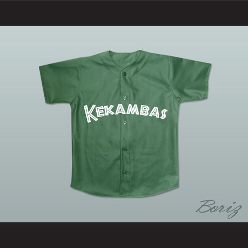 Player 2 Kekambas Baseball Jersey Hardball Dark Green