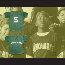 Load image into Gallery viewer, Raymond &#39;Ray Ray&#39; Bennet 5 Kekambas Baseball Jersey Hardball Dark Green 1