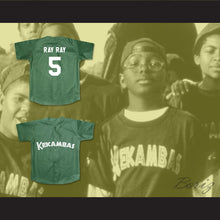 Load image into Gallery viewer, Raymond &#39;Ray Ray&#39; Bennet 5 Kekambas Baseball Jersey Hardball Dark Green 2