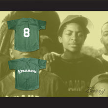 Load image into Gallery viewer, Kofi Evans 8 Kekambas Baseball Jersey Hardball Dark Green 1