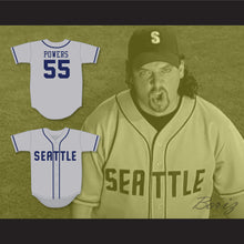Load image into Gallery viewer, Kenny Powers 55 Seattle Baseball Jersey Eastbound &amp; Down