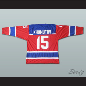 Andrei Khomutov 15 Red Army Hockey Jersey