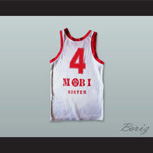 Load image into Gallery viewer, KK Crvena Zvezda 4 Red Star Yugoslavia White Basketball Jersey