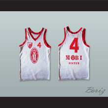 Load image into Gallery viewer, KK Crvena Zvezda 4 Red Star Yugoslavia White Basketball Jersey