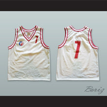 Load image into Gallery viewer, KK Crvena Zvezda 7 Red Star Beograd Serbia White Basketball Jersey