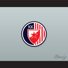 Load image into Gallery viewer, Vlade Divac 12 KK Crvena Zvezda Red Star Beograd Serbia White Basketball Jersey