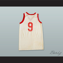 Load image into Gallery viewer, KK Crvena Zvezda 9 Red Star Beograd Serbia White Basketball Jersey